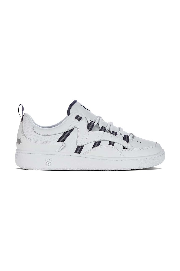 K-Swiss sneakers din piele SLAMM 99 CC mic de statură alb 09083.148.M