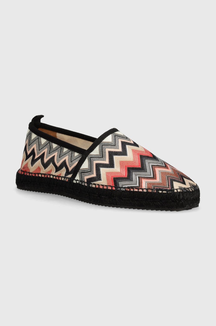 Missoni espadryle Corfu czarny M29.001