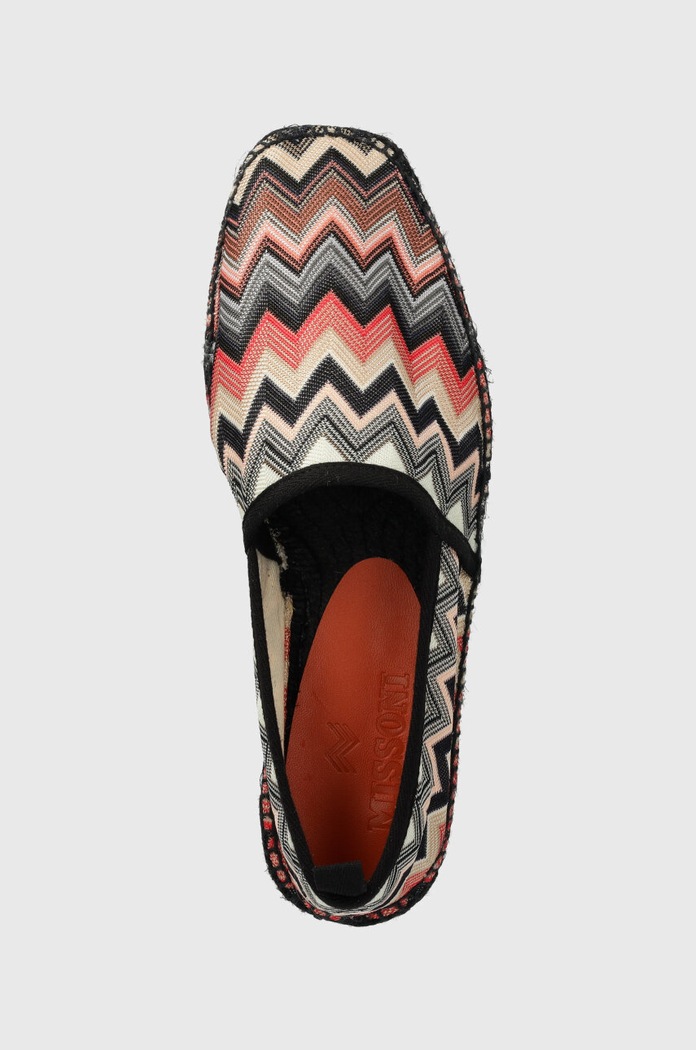 Missoni espadryle Corfu czarny M29.001