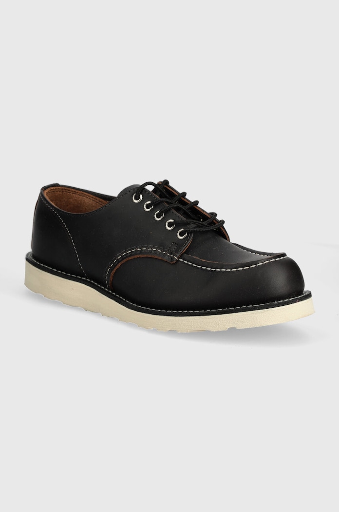 Kožené polobotky Red Wing Shop Moc Oxford casual černá 8090