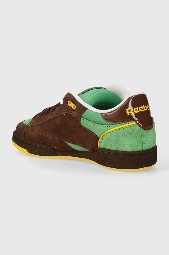 Reebok Classic sneakersy zamszowe Club C Bulc kolor brązowy 100074178 w PRM