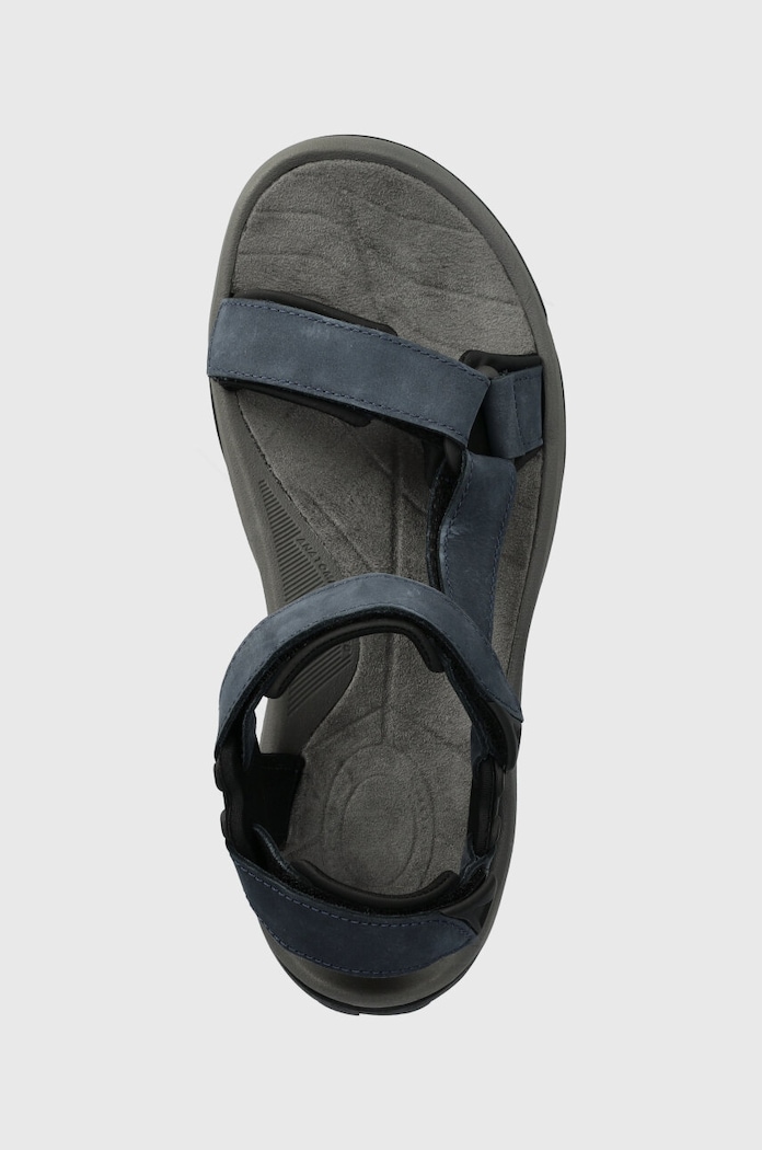 Semišové sandále Teva Terra Fi Lite Leather tmavomodrá 1012072