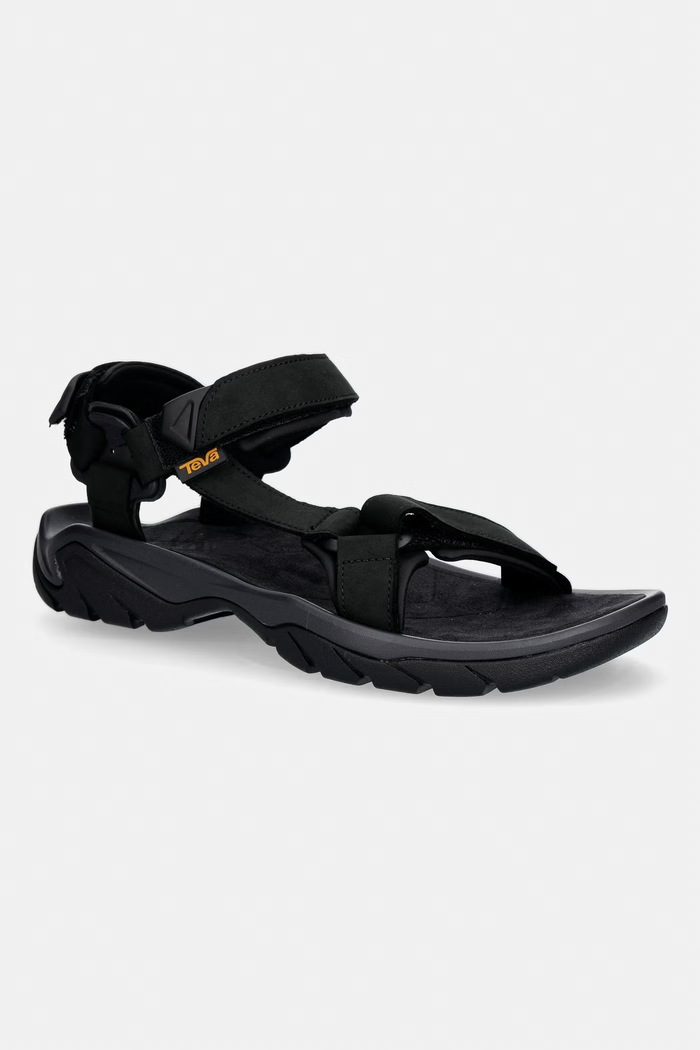 Teva férfi nubuk szandál Terra Fi 5 Universal Leather fekete 1099442