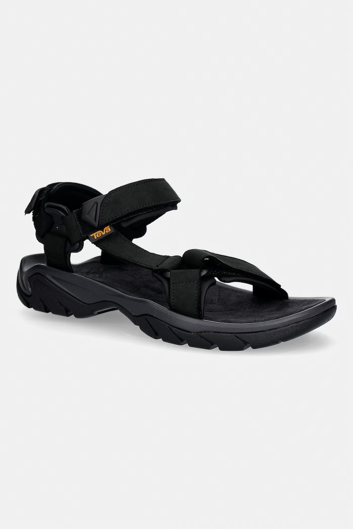 Teva férfi nubuk szandál Terra Fi 5 Universal Leather fekete 1099442
