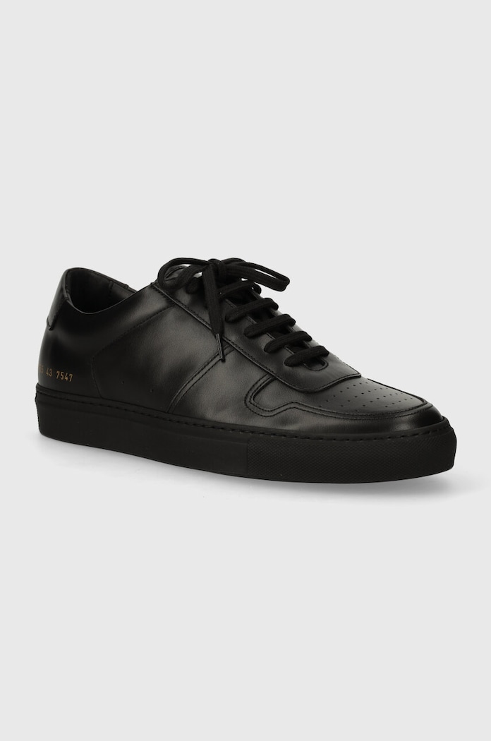 Common Projects leather sneakers Bball Low in Leather grain leather black 2155.7547
