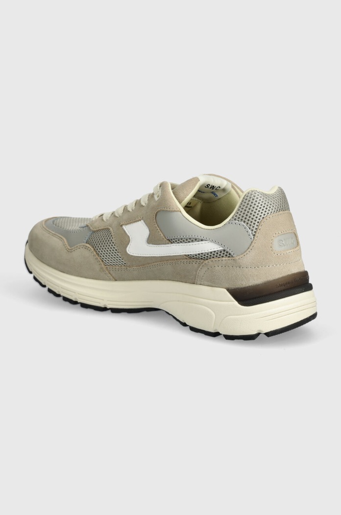 Obuwie Stepney Workers Club sneakersy Amiel S-Strike Suede Mix YP01535 szary