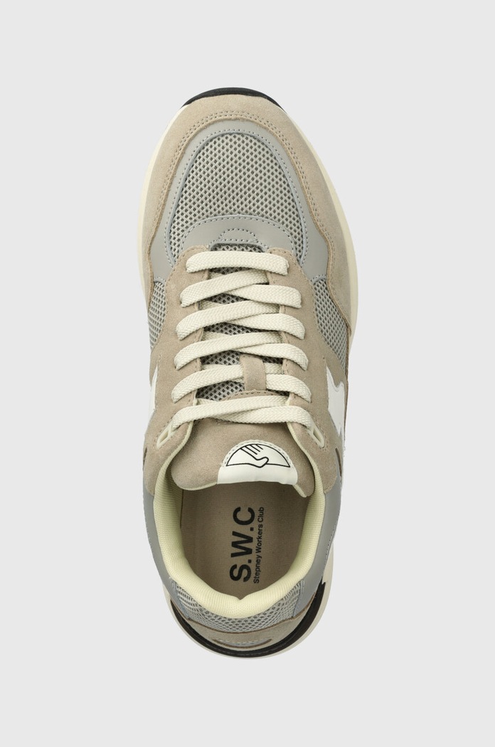 Stepney Workers Club sneakersy Amiel S-Strike Suede Mix szary YP01535