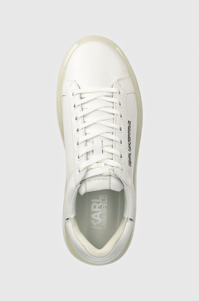 Karl Lagerfeld sneakers in pelle KAPRI KUSHION bianco KL52625A.11W