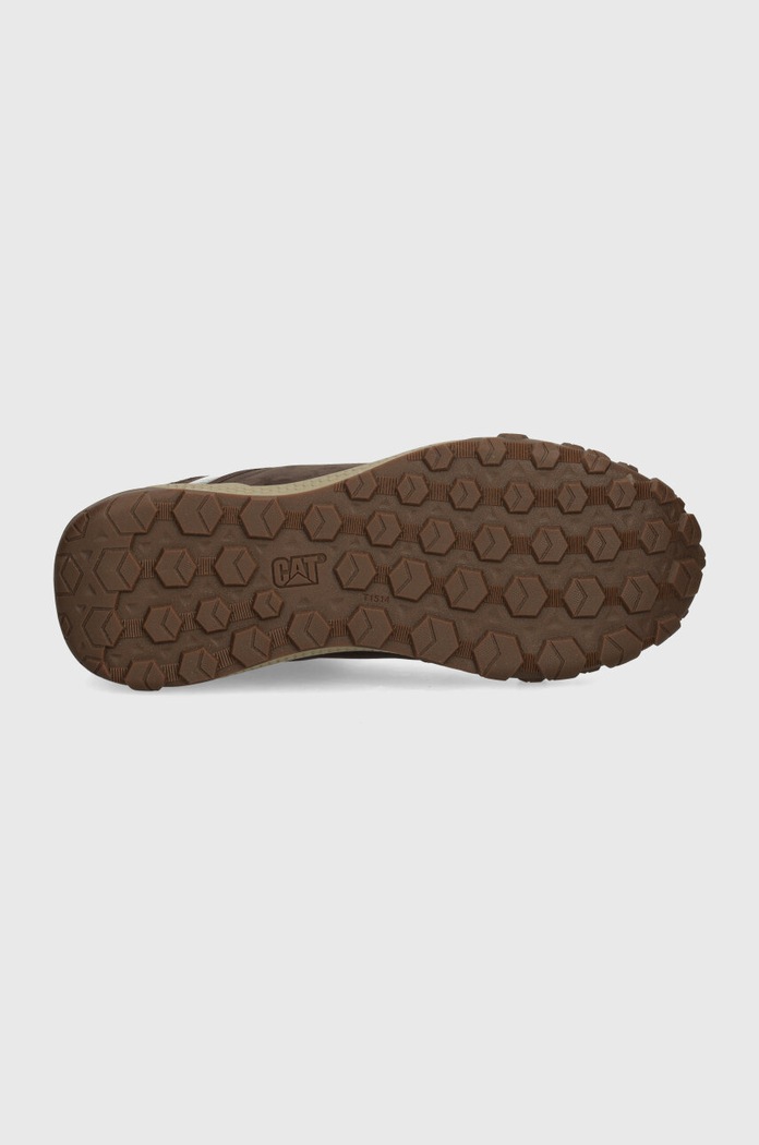 Nubuck sneakers CAT Footwear HEX CUSH LO P726016 καφέ
