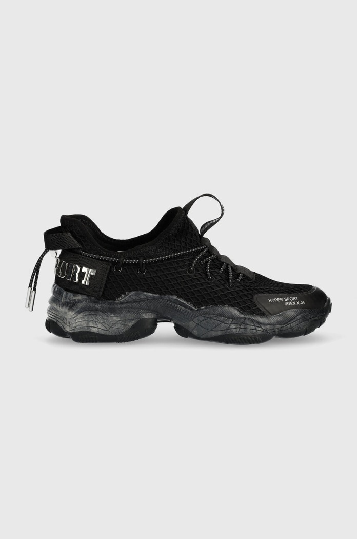 PLEIN SPORT sneakersy Hyper Sport Gen.X.04 syntetyczny czarny USC0522.STE003N.02