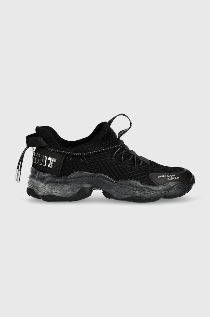 PLEIN SPORT sneakersy Hyper Sport Gen.X.04 syntetyczny czarny USC0522.STE003N.02