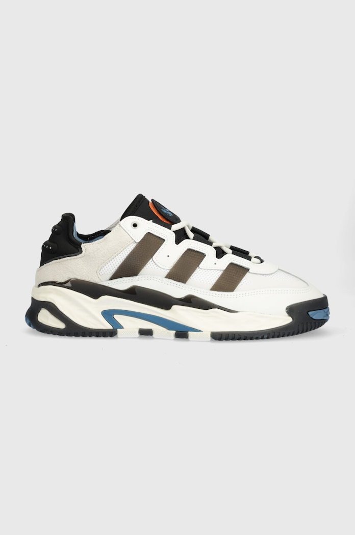adidas Originals sneakers Niteball pelle scamosciata bianco FZ5741