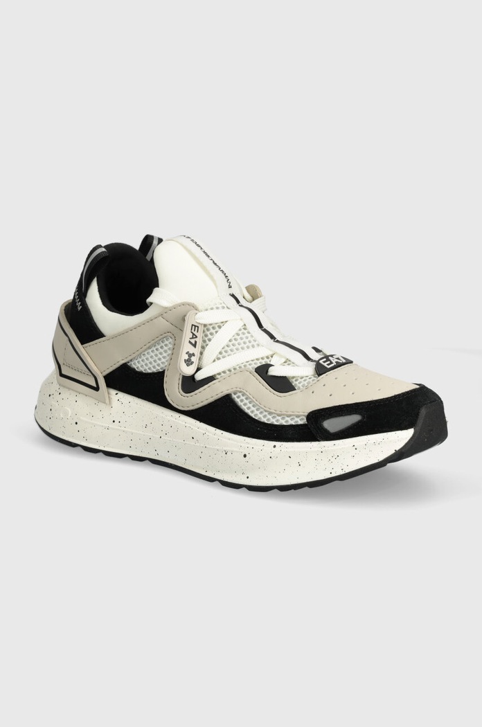 EA7 Emporio Armani sneakers piele întoarsă bej XK372.X8X170.T650