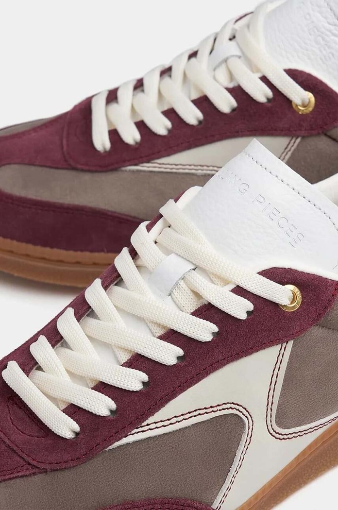 Tenisky Filling Pieces Sprinter Dice 68625751108 burgundské