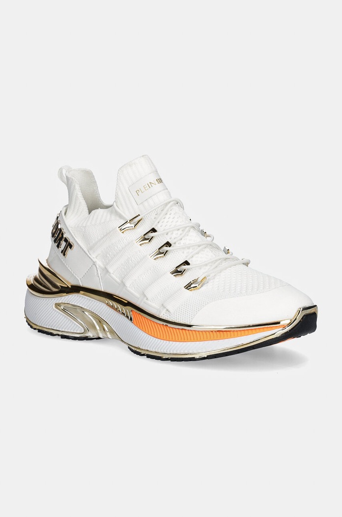 PLEIN SPORT sneakersy Titan syntetyczny biały USC0579.STE003N.0186