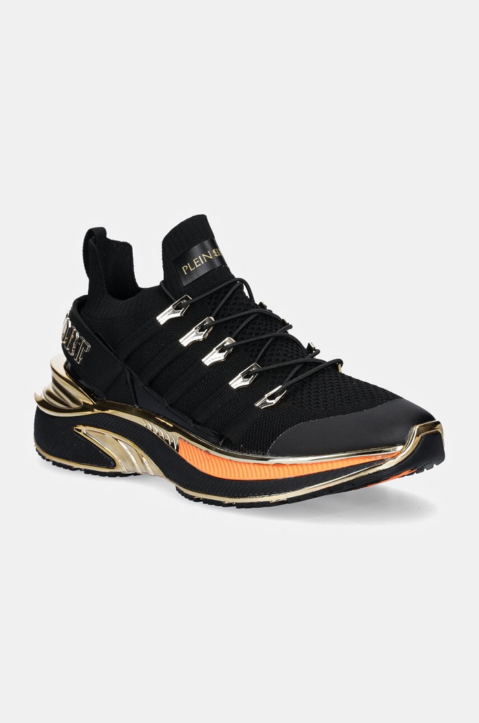 PLEIN SPORT sneakersy Titan syntetyczny czarny USC0579.STE003N.0286