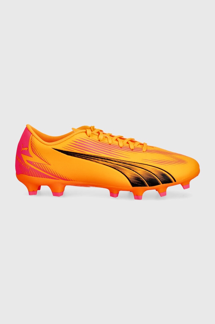Puma obuwie piłkarskie korki Ultra Play 107763 pomarańczowy SS24