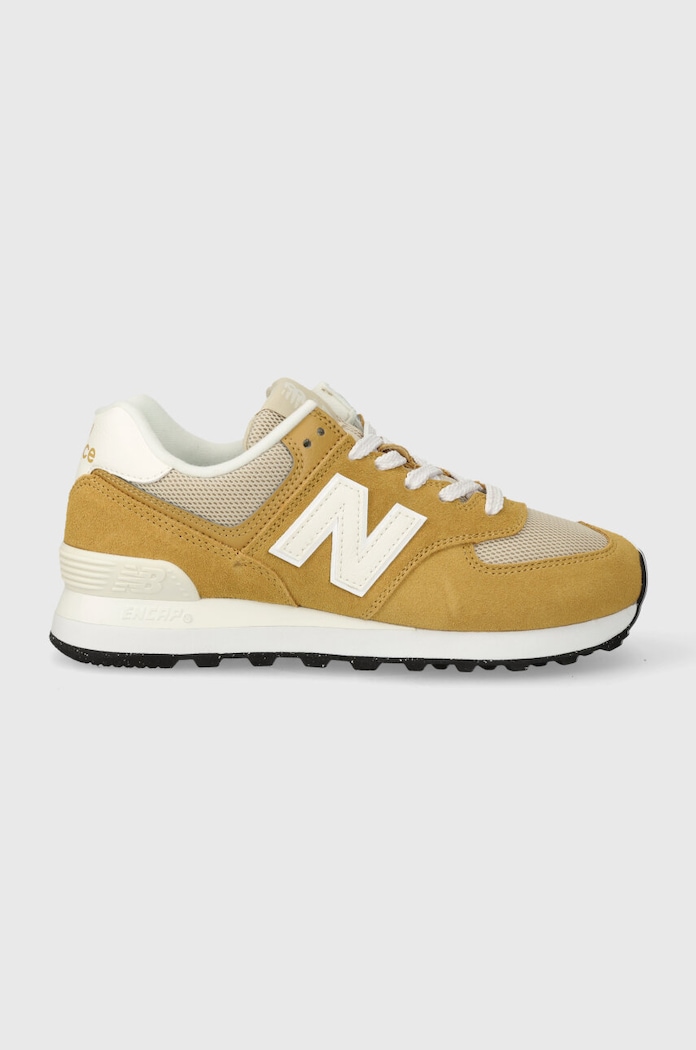 New Balance 574 Yellow White textile brown U574PBE