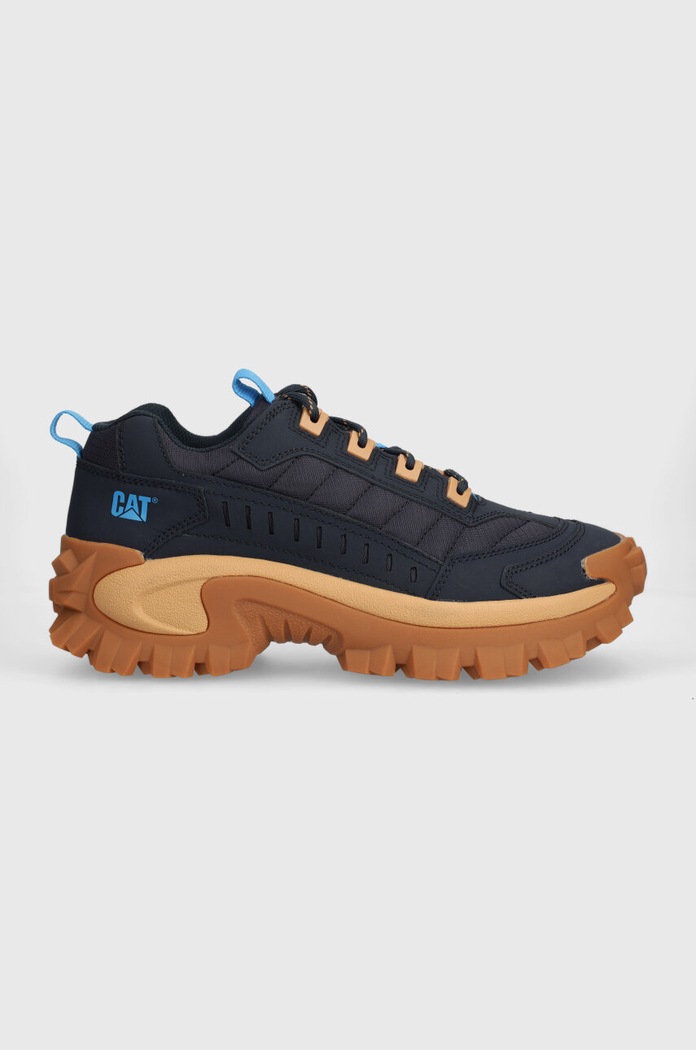 CAT Footwear sneakersy nubukowe INTRUDER niska granatowy P111514