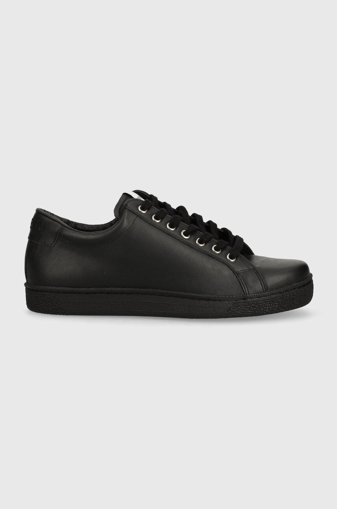 Δερμάτινα sneakers Novesta ITOH N774004.01Y01Y615 μαύρο SS24