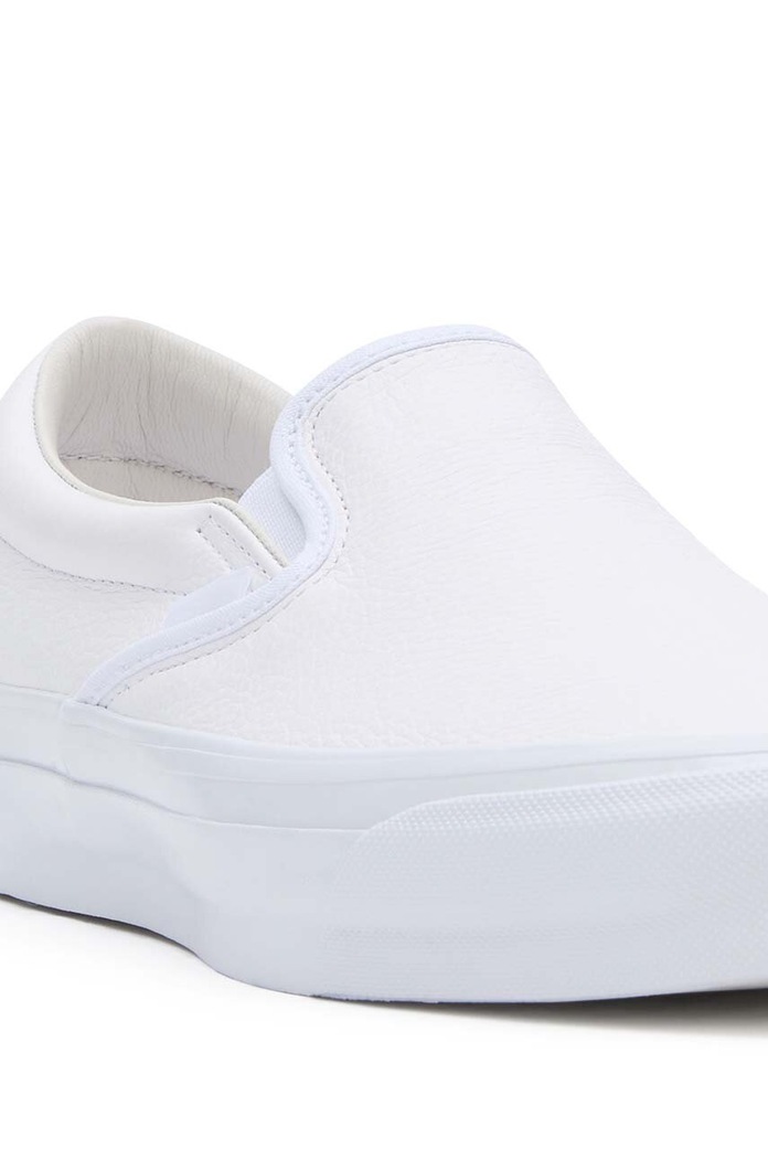 Încălțăminte Vans Tenisi de piele Premium Standards Slip-On Reissue 98 VN000CSEWWW1 alb