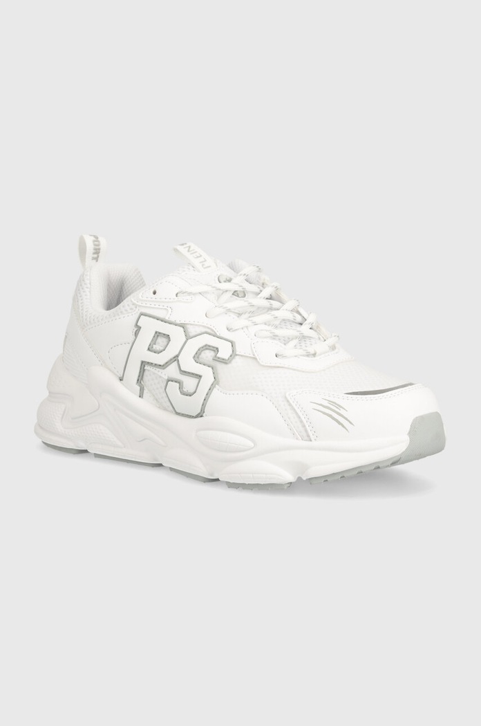 PLEIN SPORT sneakersy Lo-Top Sneakers imitacja skóry licowej biały USC0611.STE003N.0101