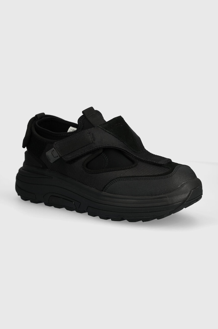 Sneakers Suicoke TRED δέρμα σαμουά μαύρο TRED