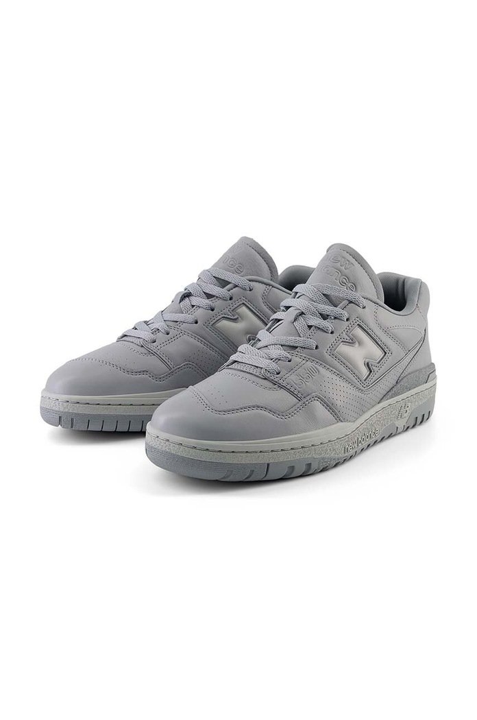 Kožne tenisice New Balance BB550MCB BB550MCB siva SS24