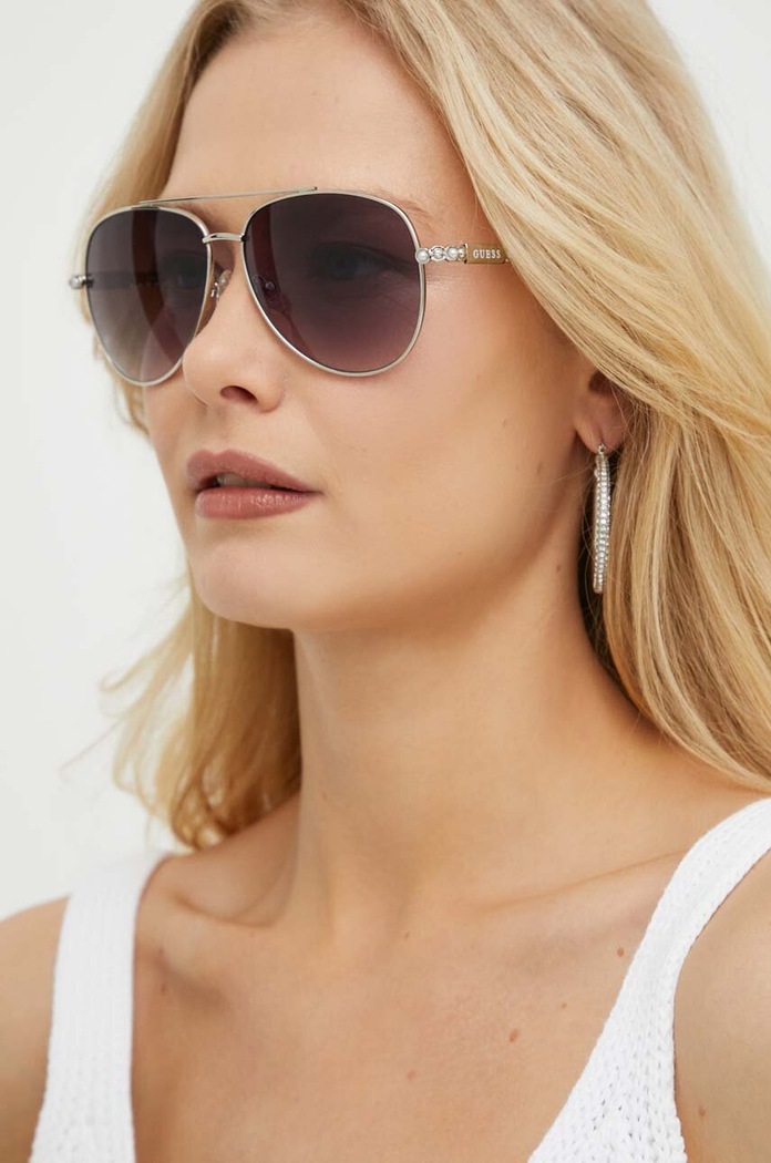 Guess ochelari de soare aviator aur GF0356.10B
