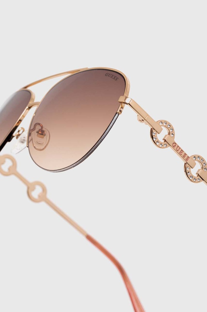 Γυαλιά ηλίου Guess καφέ GF6171.28F