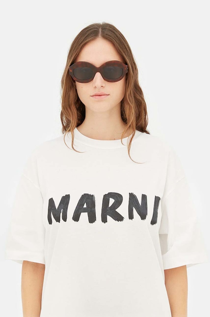 Marni sunglasses Ik Kil Cenote solid brown EYMRN00023.002.JAL