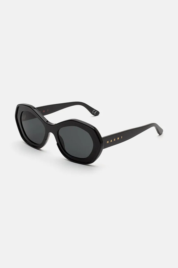 Sluneční brýle Marni Ulawun Vulcano Black EYMRN00024.001.J5B černá AA00