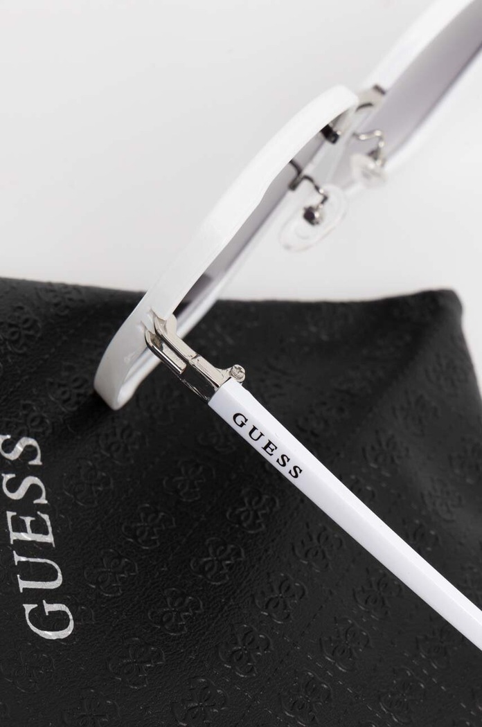 Guess ochelari de soare alb GF0407.21B