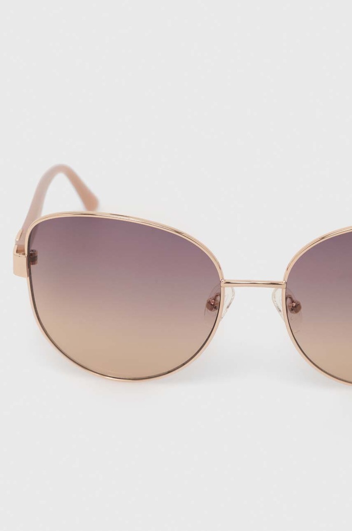 Okulary przeciwsłoneczne Guess złoty GF6172.28F