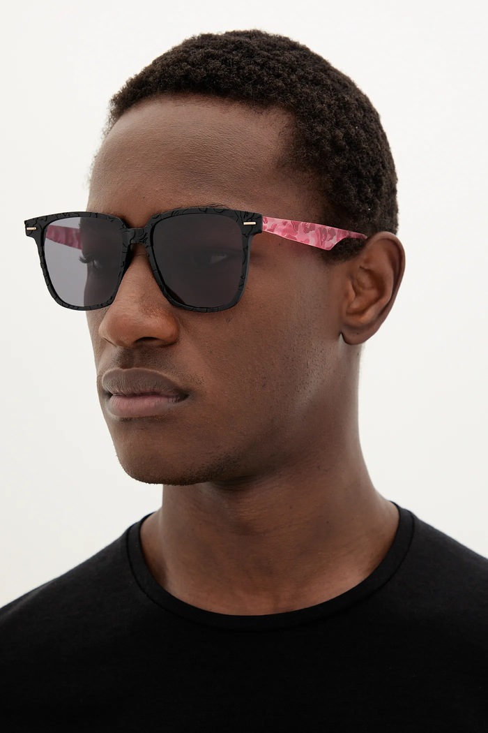 Γυαλιά ηλίου A Bathing Ape Sunglasses 1 M 1I20186009 ροζ SS24