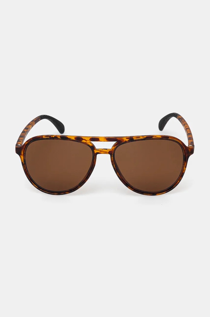 Sluneční brýle Goodr Mach Gs Amelia Earhart Ghosted Me GO.668539 hnědá AW24