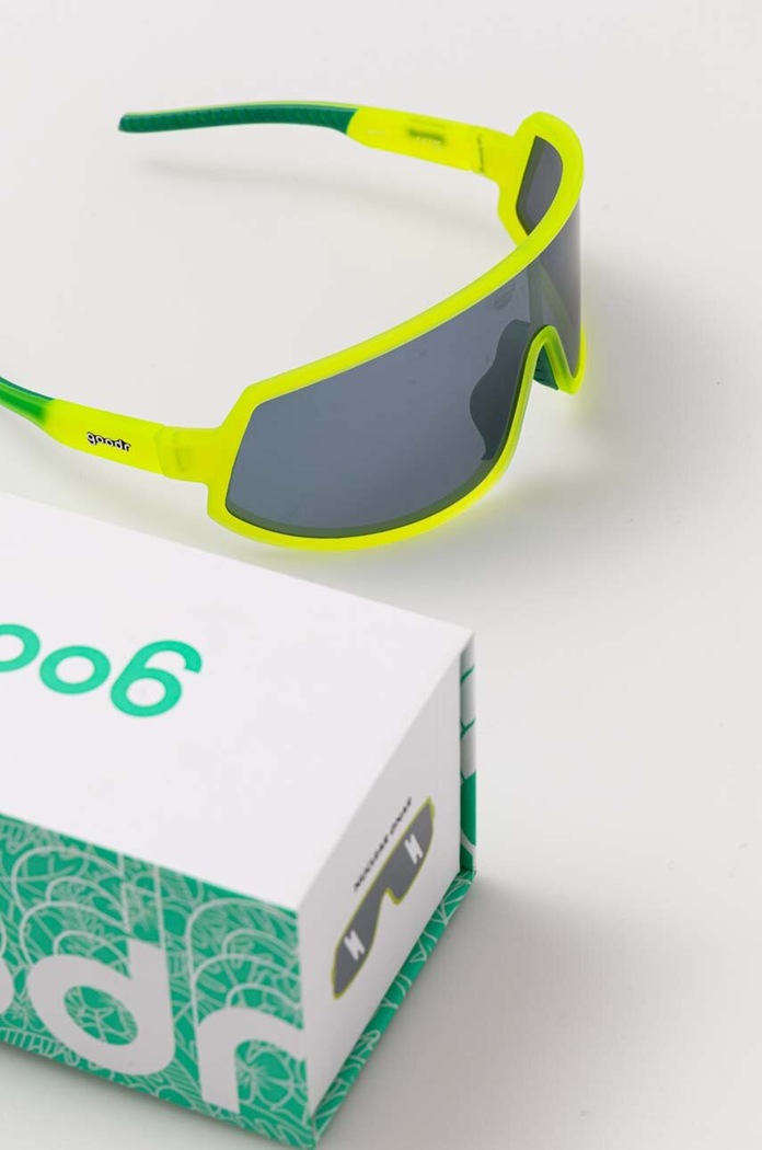 Akcesoria Goodr okulary przeciwsłoneczne Wrap Gs Nuclear Gnar GO.311020 zielony