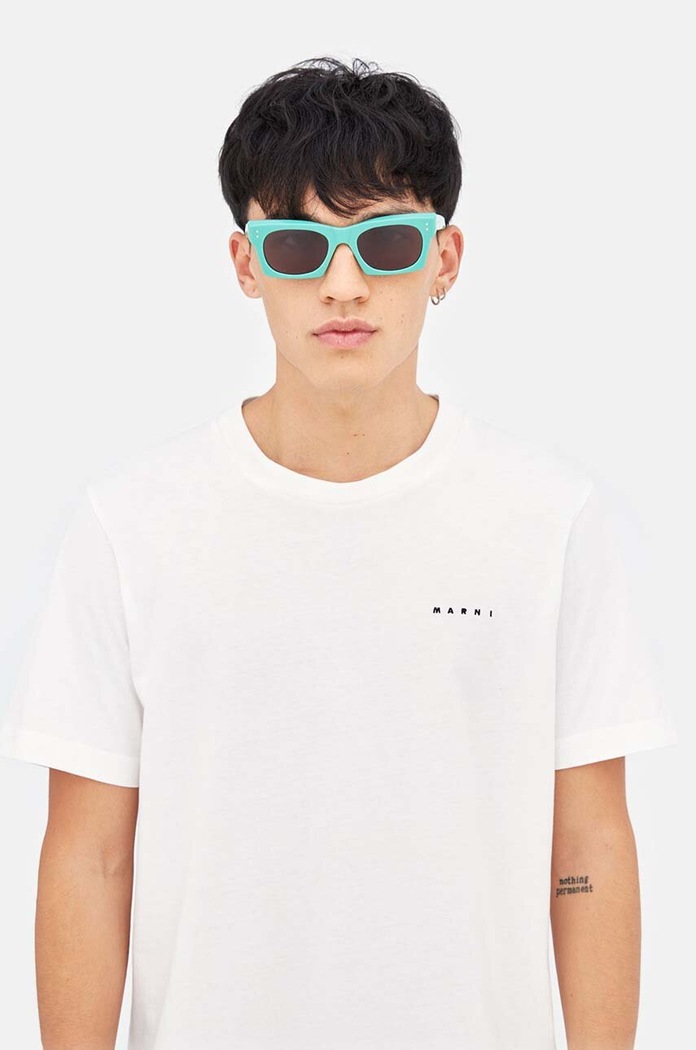 Akcesoria Marni okulary przeciwsłoneczne Edku EYMRN00055.003.TS0 turkusowy