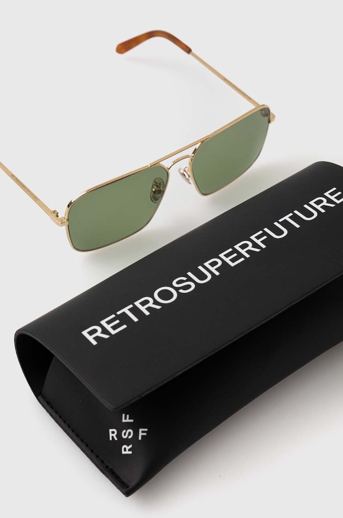 Αξεσουάρ Γυαλιά ηλίου Retrosuperfuture Iggy IGGY.2.0.PRI χρυσαφί