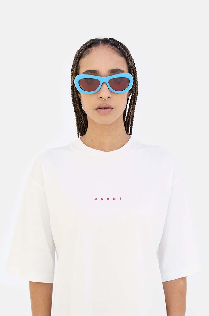 Слънчеви очила Marni Field Of Rushes Blue EYMRN00067.002.EZ5 син AA00