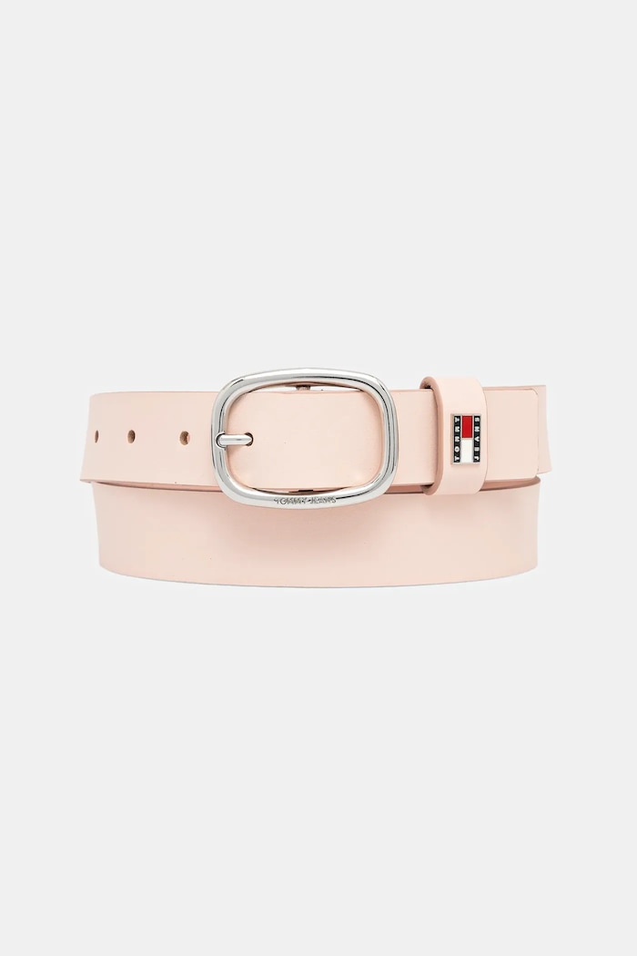 Tommy Jeans női bőr öv rózsaszín AW0AW15836
