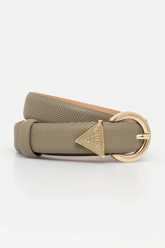 Guess pasek NOELLE imitacja skóry licowej zielony BW9071.P4125