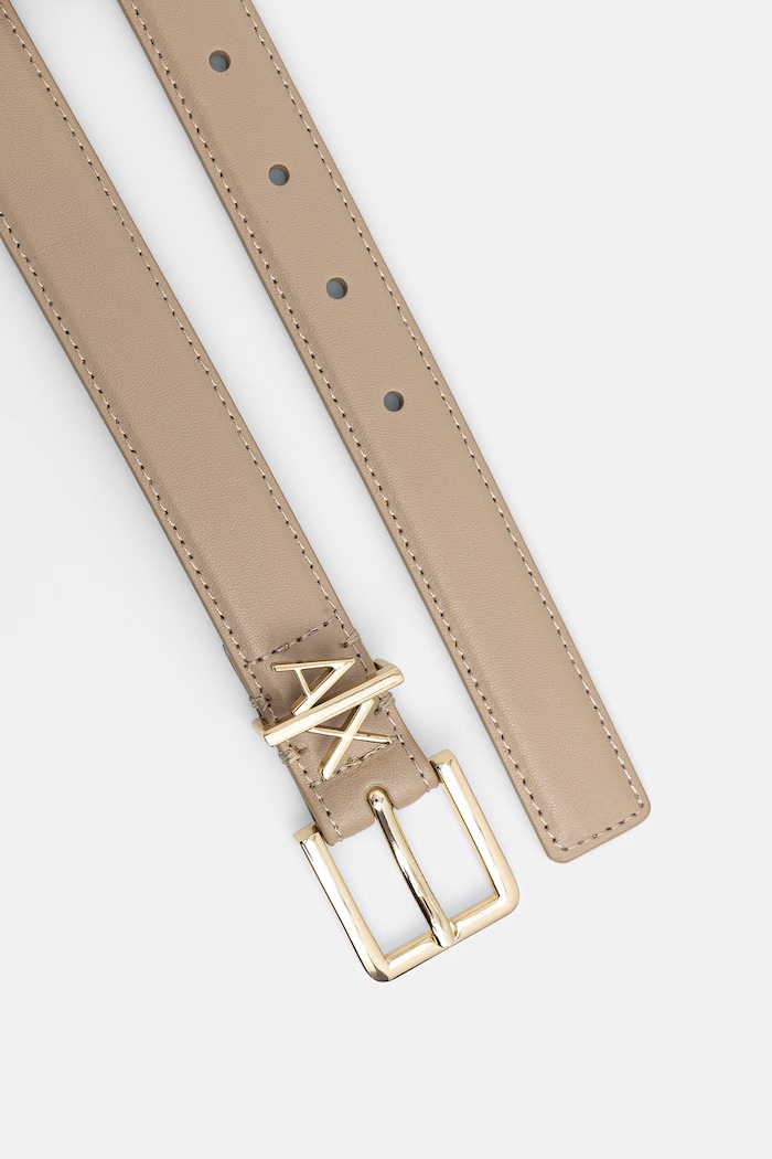 Armani Exchange pásek dámský kožený 941182.4R759 béžová AA00