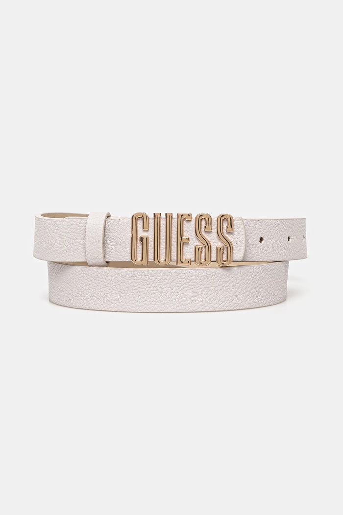 Guess pasek MERDIAN syntetyczny beżowy BW9114.P4225