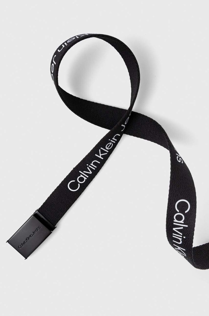 Calvin Klein Jeans pasek dziecięcy IU0IU00569.PPYH czarny SS24