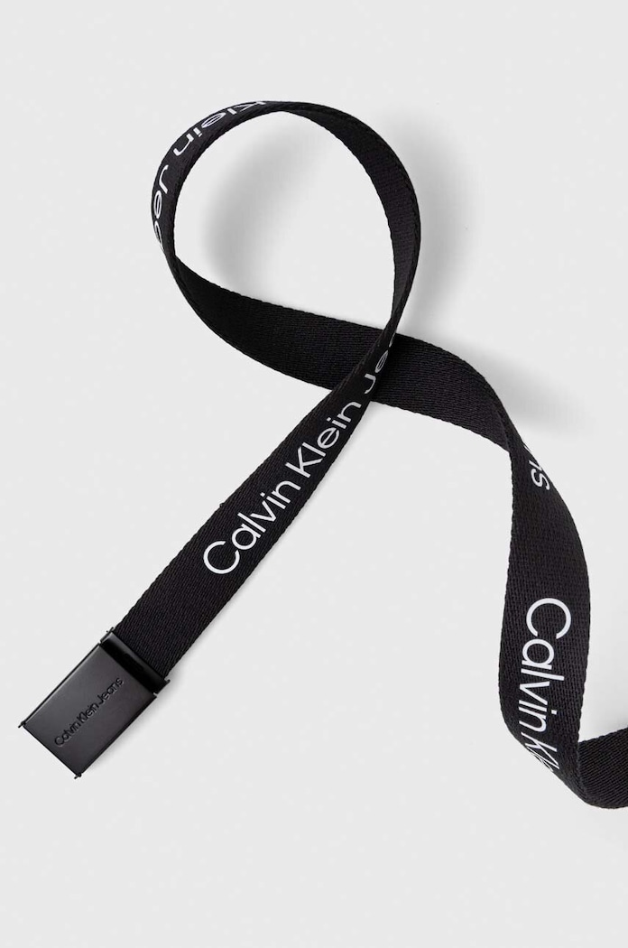 Calvin Klein Jeans pasek dziecięcy IU0IU00569.PPYH czarny SS24