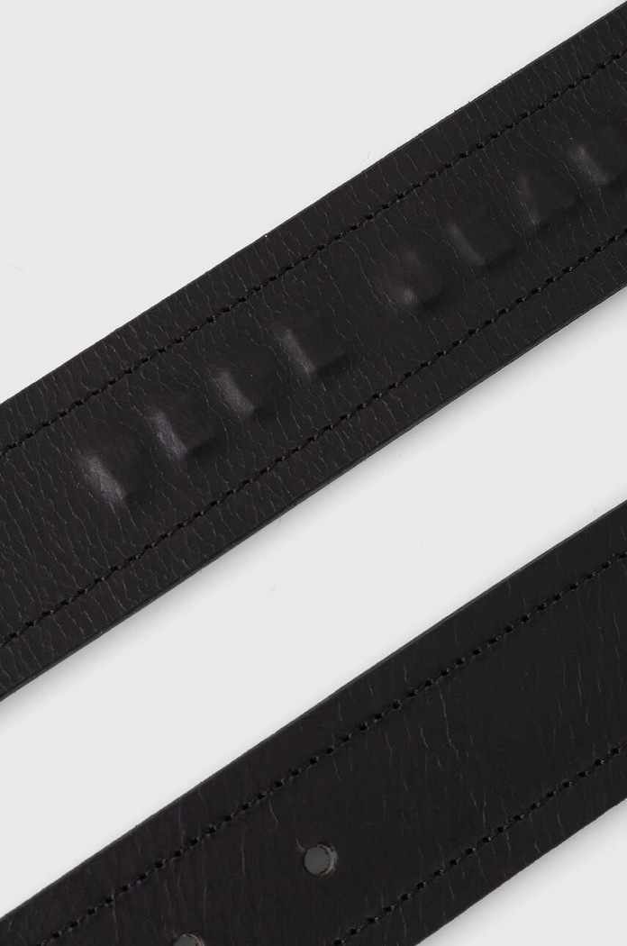 Δερμάτινη ζώνη Pepe Jeans SANDRO BELT PM021017 μαύρο SS24