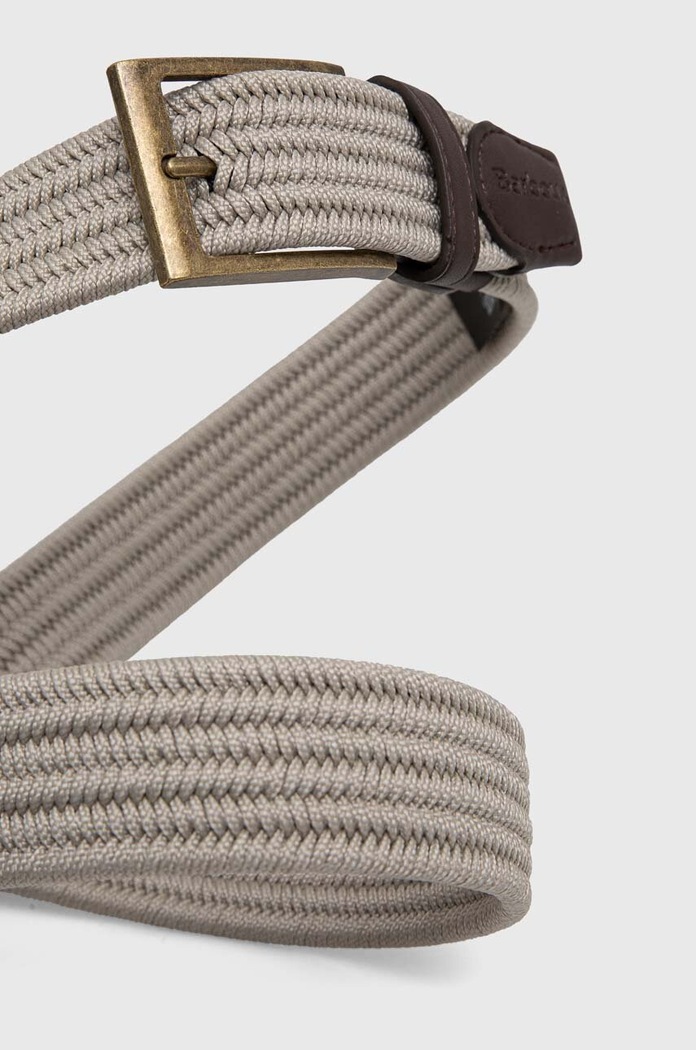 Barbour látkový opasok pánsky Nevis MAC0443 sivá SS26