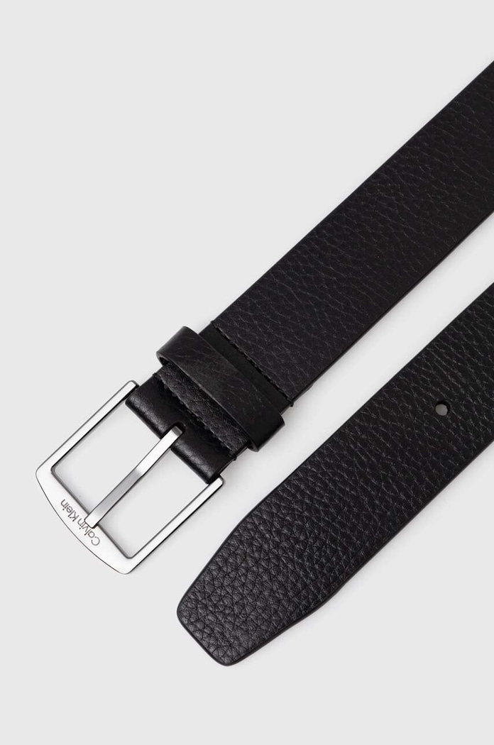 Calvin Klein curea de piele K50K511571 negru SS24