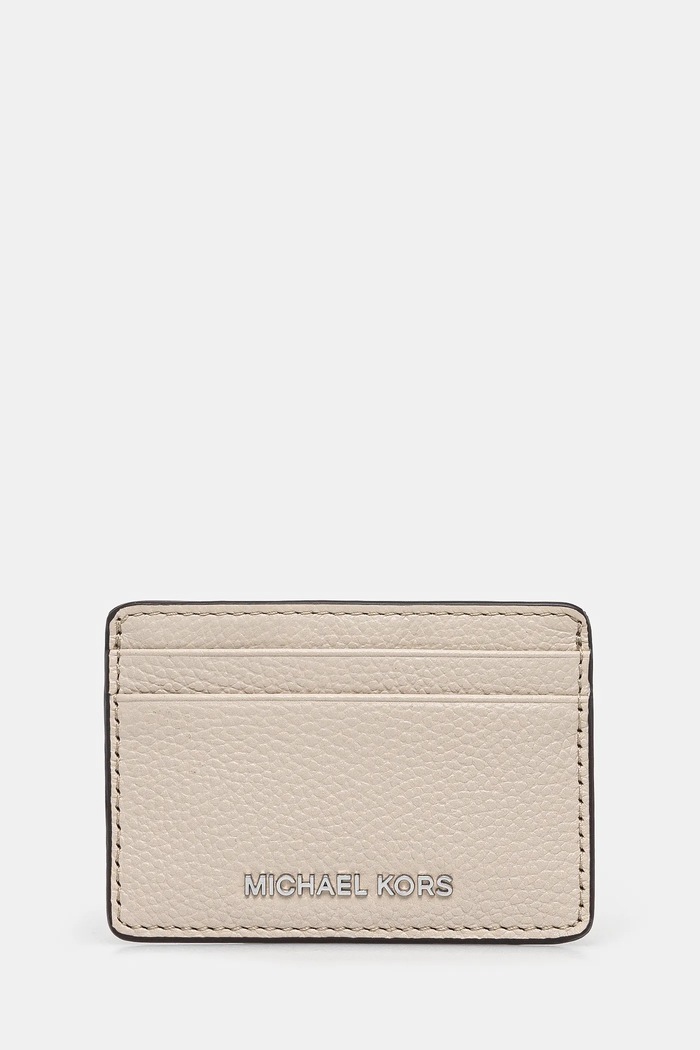 MICHAEL Michael Kors Carcasa din piele bej 32F8SF6D1L